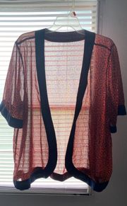 Sheer Boho Kimono 