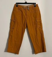 Mountain HardWear Brown Cargo Cropped Pants Size 6 🟩