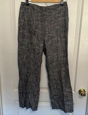 NWT Talbots Heritage Linen Pants 6P