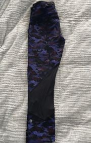 Lululemon Cropped Camo Leggings