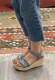 Floral Wedges 