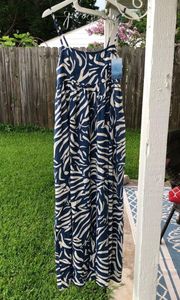 NEW Goa Beachwear Tiger Print Maxi Dress S