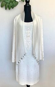 Vintage Carole Little Beaded Embellished Dress