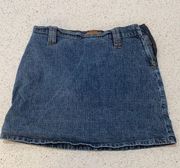 Lee jeans skirt size 5/6 medium