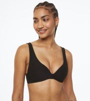 Black Push Up Bikini Top