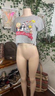 Looney Tunes cropped top