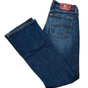 LICKY BRAND JEANS low rise flare regular fit size 4