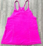 Hot Shot Mini Dress HOT PINK SMALL