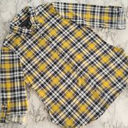 tilly's polly & esther button down size large