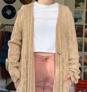 Long Knit Cardigan