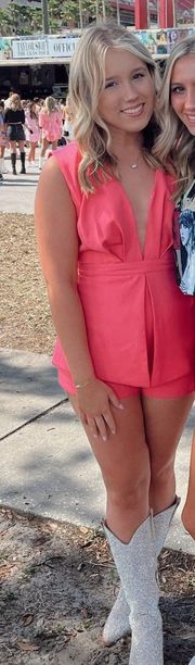 Pink  boutique romper