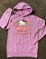 Cup Noodles X  Pullover Hoodie Pink Small