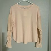 NWT  Peplum shirt, Size Small