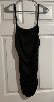 Black Spaghetti Strap Dress 