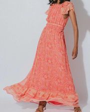 NWT Cleobella Hannah Maxi Dress in Blossom Block Print sz M