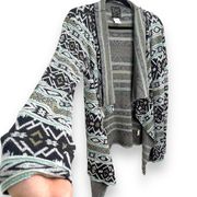 Billabong Women’s Show Me Waves Tribal Cardigan - Large