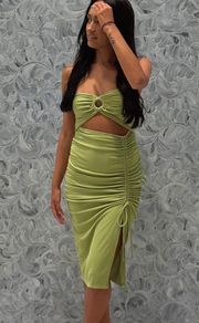 Green Cocktail Dress