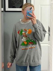 Vintage Disney G’day Duck Crewneck Sweatshirt