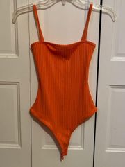 orange bodysuit size 0 🤩