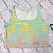 PUMA Blue Glow Tie Dye Tank Top new with tag size large