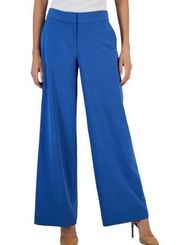 Tahari Women's Solid Wide Leg Crepe Pants