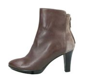 AQUATALIA Regge Two Tone Brown Booties