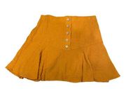 Harper Heritage Burnt Orange Mini Skirt Sz M