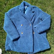 Blue Teddy Jacket