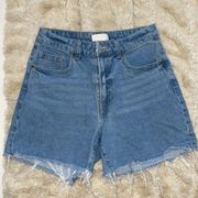 Blue Denim Shorts