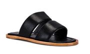 X Revolve Telly Leather Sandal in Black Sz 6 Women’s