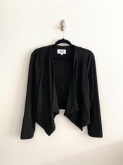 Black Velvet Cardigan