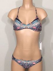 New. O’Neill racer back reversible bikini set. Retails $129 NWT