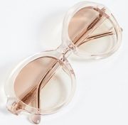 Zimmermann 💕💕 Amelie Butterfly Sunglasses ~ Nude Acetate 100% UV Protection NWT