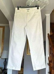 Wide Leg Cropped Jeans Sz 10