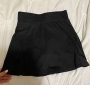 Black Athletic  Skirt