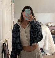 Cropped Flannel