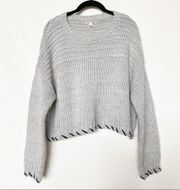 Melrose and Market Scoopneck Knit Sweater Size Small