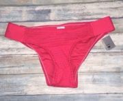Mossimo Red Cheeky Bikini Bottoms
