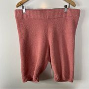 Torrid Soft Fuzzy Pink Teddy Sleep Bottoms