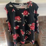 𝅺crave Fame Medium Open Arm Shirt Floral Print