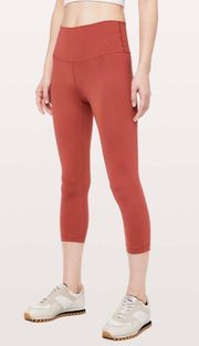 Lululemon Wunder Under Crop 21” Leggings