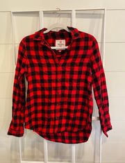 Red Plaid Flannel 