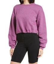 BDG URBAN OUTFITTERS Bubble Hem Sweat Top Size Large New