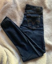 Levi’s Low Waisted Skinny Jeans