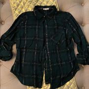 Maurice's Plaid Button Up