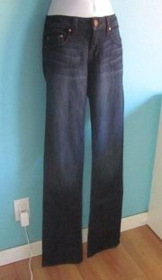 William Rast Womens Jeans Size 26 Blair Baby Bootcut Sicily Dark Wash