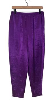 Victoria's Secret Vintage  Gold Label Purple Sleep Pants