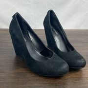 Call it Spring Suede Wedge Pumps 7