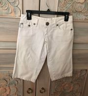 White Bermuda Shorts