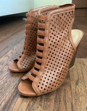 Tan Wedges